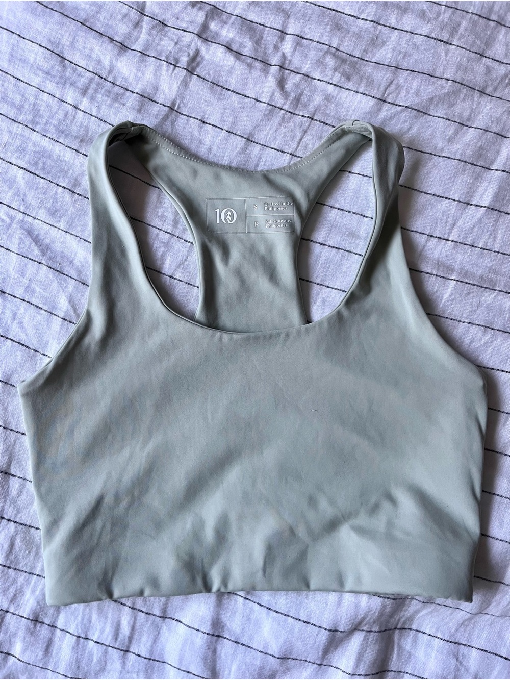 Tentree longline Inmotion Active Bra Turquoise